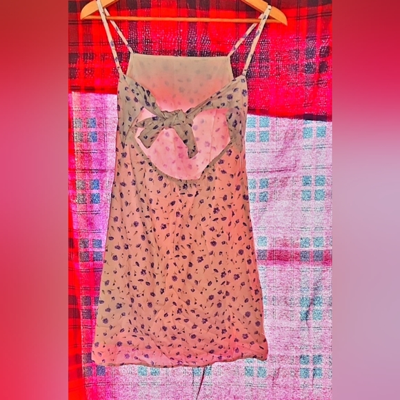 White&Floral American Eagle Dress - Picture 3 of 5